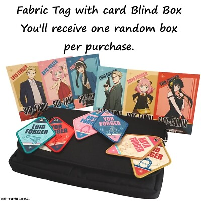 #ad Blind Box x1 Spy x Family Fabric Icon Tag Charm keychain Japan Import $7.90