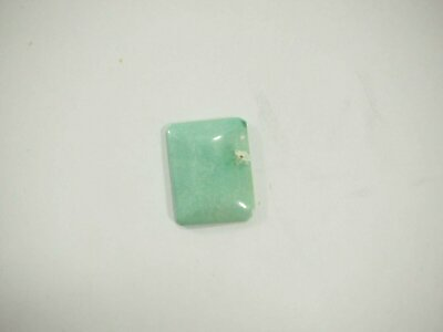 #ad 3.51 carat Turquoise Mountain Mine rectangle Cabochon 14.1 x 11 x 2.5mm TC 120 $14.25