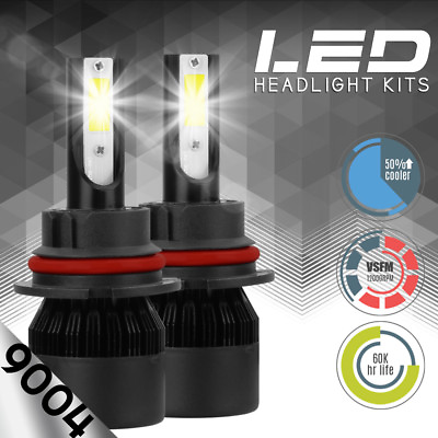 #ad 2pcs 6500K HID White High Power 9004 HB1 21W 2538 Headlight Headlamp LED Bulbs $22.99