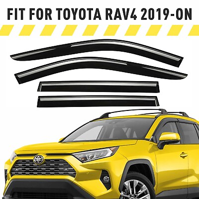 #ad Side Window Deflectors Rain Guards for 2019 2024 Toyota RAV4 $39.59