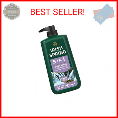 #ad Irish Spring 5 in 1 Body Wash 30 Oz Pump $11.33
