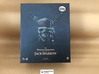 #ad Captain Jack Sparrow Pirates Of The Caribbean DX06 Hot Toys Action Figure Japan $435.00