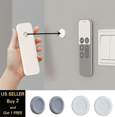 #ad 2 4 PCS Set Magnetic Sticker Phone Remote Control Wall Mount Holder Storage $6.99