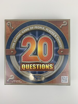 #ad 20 Questions The Classic Game of People Places amp; Things 2010 NEW SEALED $26.99
