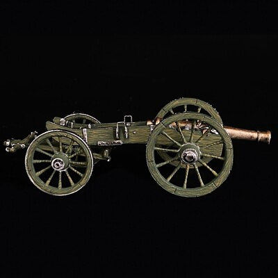 #ad French 6 pounder field cannon with an artillery front $129.00