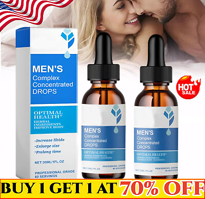 #ad Blue Horizon Men#x27;s Complex Concentrated Drops Mens Enhancement Drops $8.99