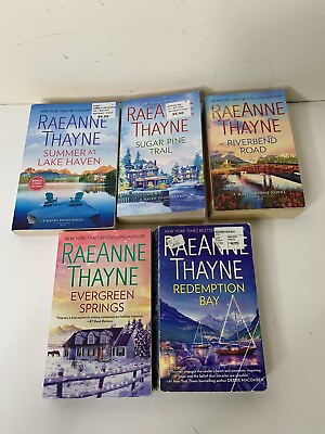 #ad RaeAnne Thayne Haven Point Series Paperback Books Lot of 5 Romance Harlequin $16.95