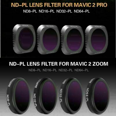 #ad For DJI MAVIC 2 PRO ZOOM ND PL Camera Lens Filter ND8 PL ND16 PL ND32 PL ND64 PL $38.58