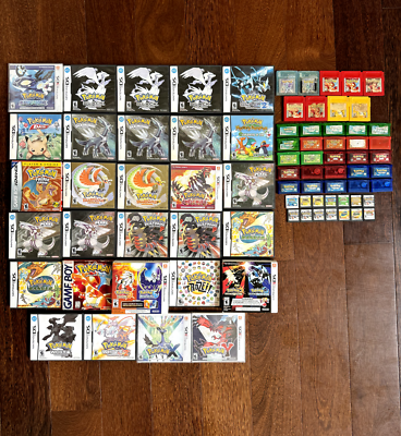 #ad Pokemon Video Games Authentic LOT for GBA Nintendo DS 3DS Gameboy Pick amp; Choose $114.99