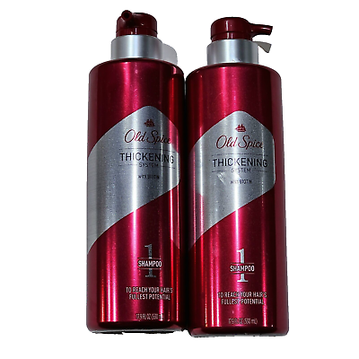 #ad 2 Old Spice Thickening System With Biotin Shampoo For Hair#x27;s Fullest Potential $33.99