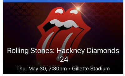 #ad Rolling Stones. May 30 at Foxboro. FACE fees. PRICE IS FOR BOTH. Great seats $758.00
