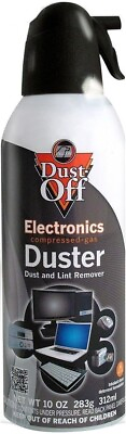 Falcon Dust Off Electronic Compressed Canned Air Gas Duster only 1 Can 10oz $14.99