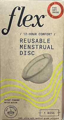 #ad Flex Reusable Menstrual Disc 12 Hour Comfort Ultra Soft Medical Grade Silicone $21.99