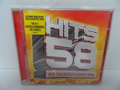 #ad Hits 58 40 Massive Chart Hits 2CDs Album 2004 40 Great Tracks $1.99