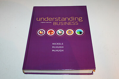 #ad HC Book Understanding Business James Susan M. McHugh William G. Nickels Textbook $29.95