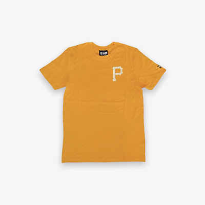 #ad Men#x27;s New Era Yellow MLB Pittsburgh Pirates T Shirt 13090935 $22.95
