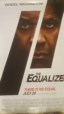 #ad Equalizer 2 27x40 Original D S Movie POSTER Double Sided. $9.99
