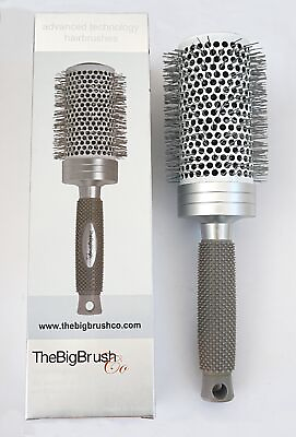 #ad THE BIG BRUSH CO 53mm Ceramic Radial Brush for Blow Drying Hair NIB $40.00