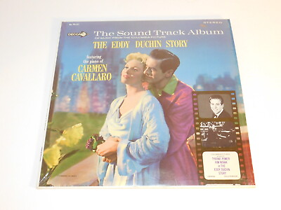 #ad 33 rpm THE EDDY DUCHIN STORY soundtrack album DECCA DL 79121 NICE VG Shrink $5.00