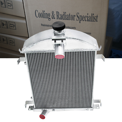 #ad ALUMINUM 4 ROW CORE RADIATOR FOR 1928 1929 28 29 Ford Model A Heavy Duty 3.3L US $199.00