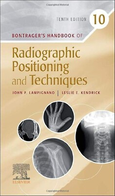 #ad Bontrager’s Handbook of Radiographic Positioning and Techniques Spiral Paperback $20.99