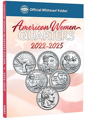 #ad American Women Quarters Single Mint : 2022 2025 Official Whitman Coin Folder $6.99