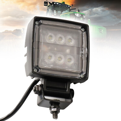 #ad Universal 18W LED Work Lights Headlight Flood Heavy Equipment Lighting $37.05