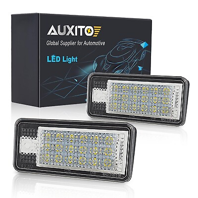 #ad 2Pcs 18 LED Error Free License Plate Light Lamp For Audi A3 A4 S4 B6 B7 A6 A8 Q7 $11.39