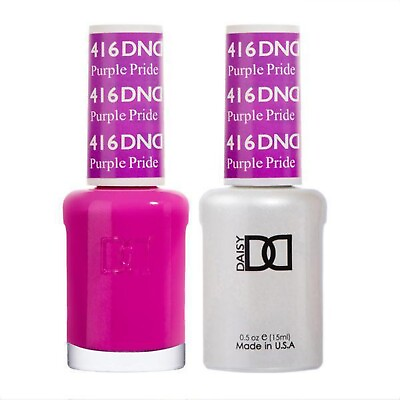 #ad DND Daisy Purple Pride 416 Soak Off Gel Polish .5oz LED UV DND gel duo DND 416 $10.90