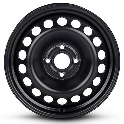 #ad New Wheel For 2016 2022 Chevrolet Spark 15 Inch Black Steel Rim $97.36