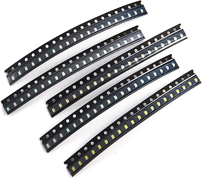 #ad CHANZON 0805 SMD LED Diode Lights Assorted Kit 100 pcs $10.49