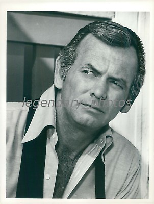 #ad 1976 Portrait of Actor David Janssen in Reflections Original News Service Photo $12.99