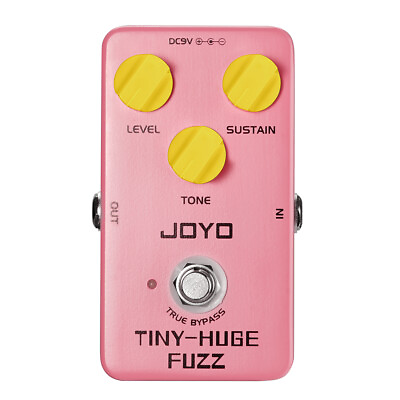 #ad JOYO Fuzz Pedal Classic Fuzz Tone of #x27;90 Rich Sustain for Electric Guitar Bass $35.99