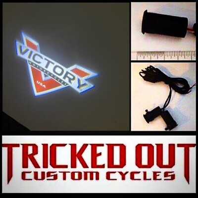 #ad Victory custom logo light ghost shadow projection set of 2 $24.99