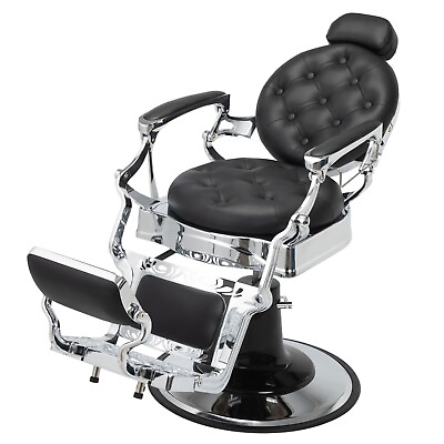 #ad RESHABLE Vintage Heavy Duty Barber Chair Hydraulic Salon Beauty Spa Equipment $659.99