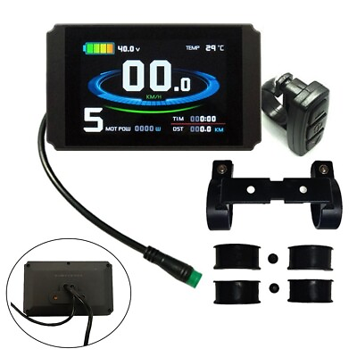 #ad LCD Meter Waterproof KT LCD8H With New User Interface For Pedelec amp; E Bikes New $78.88