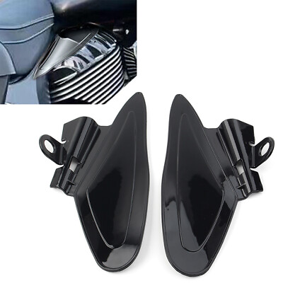 #ad 2x Saddle Shields Heat Deflectors For Indian Chief Chieftain Roadmaster 14 21 $36.16