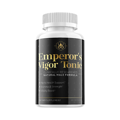 #ad Emperor#x27;s Vigor Tonic All Natural Dietary Supplement 60 Capsules $24.99