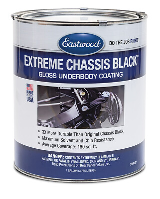 #ad Eastwood Extreme Chassis Black Gloss Gallon With 89% Gloss Level $199.99
