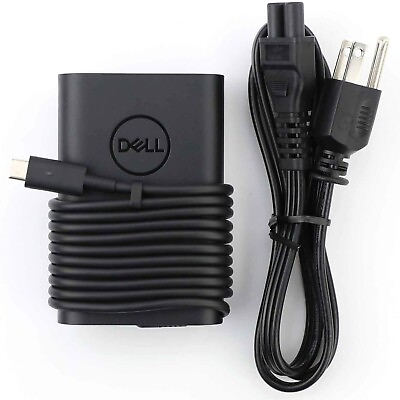 #ad OEM Dell 65W USB C Type C HA65NM170 Laptop Ac Power Adapter Charger XPS Latitude $19.99