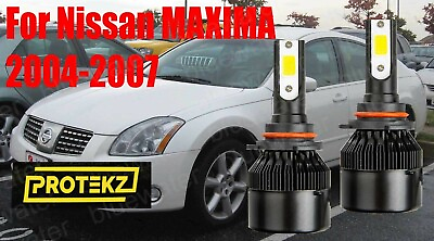 #ad LED ForMAXIMA 2004 2007 Headlight Kit 9012 HIR2 6000K CREE Bulbs Hi Lo Beam $25.14