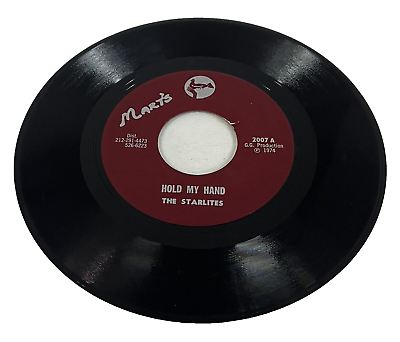 #ad The Starlites Hold My Hand 45rpm Vinyl Marts Rare Reggae Records Import VG $30.00