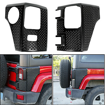 #ad Rear Corner Guard Body Armor Tail light Cover for Jeep Wrangler JK JKU 2007 2018 $37.50