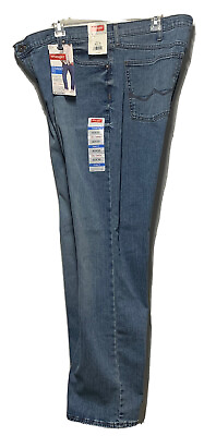 #ad Wrangler Men#x27;s Jeans Straight Seat Thigh amp; Leg Blue Size 40 X 30 $18.90