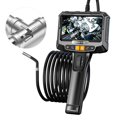 #ad Single Lens Pipe Endoscope 5Inch IPS Screen 1080P High Definition Lens Endoscopy $141.69
