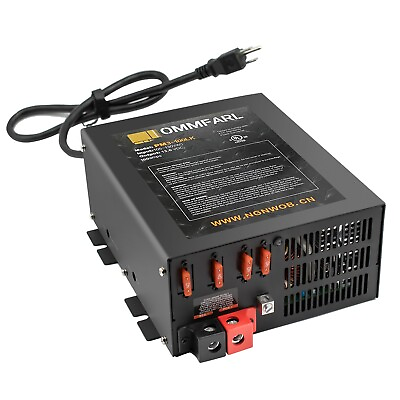 #ad 100 Amp Power Converter with Built in 3 Stage Smart Battery Charger Power Supply $165.00