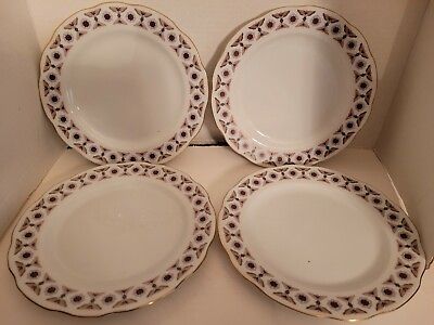 #ad 4 Butterfly Luncheon Plates 9quot; $20.00