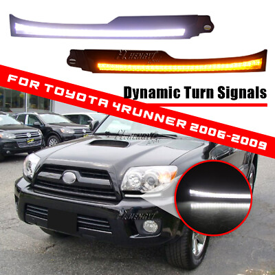 #ad Dynamic LED Daytime Running Light Turn Signal Lamp For Toyota 4Runner 2006 2009 $82.64