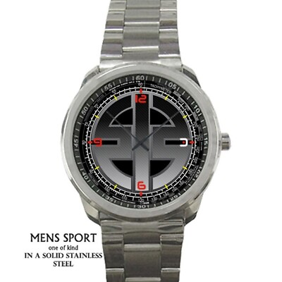 #ad Hot Carbon Kawasaki H2 Logo Item Collection Sport Metal Watch $24.99