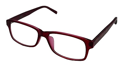 #ad Converse Mens Burgundy Ophthalmic Soft Rectangle Plastic Frame Q600. 53mm $39.99